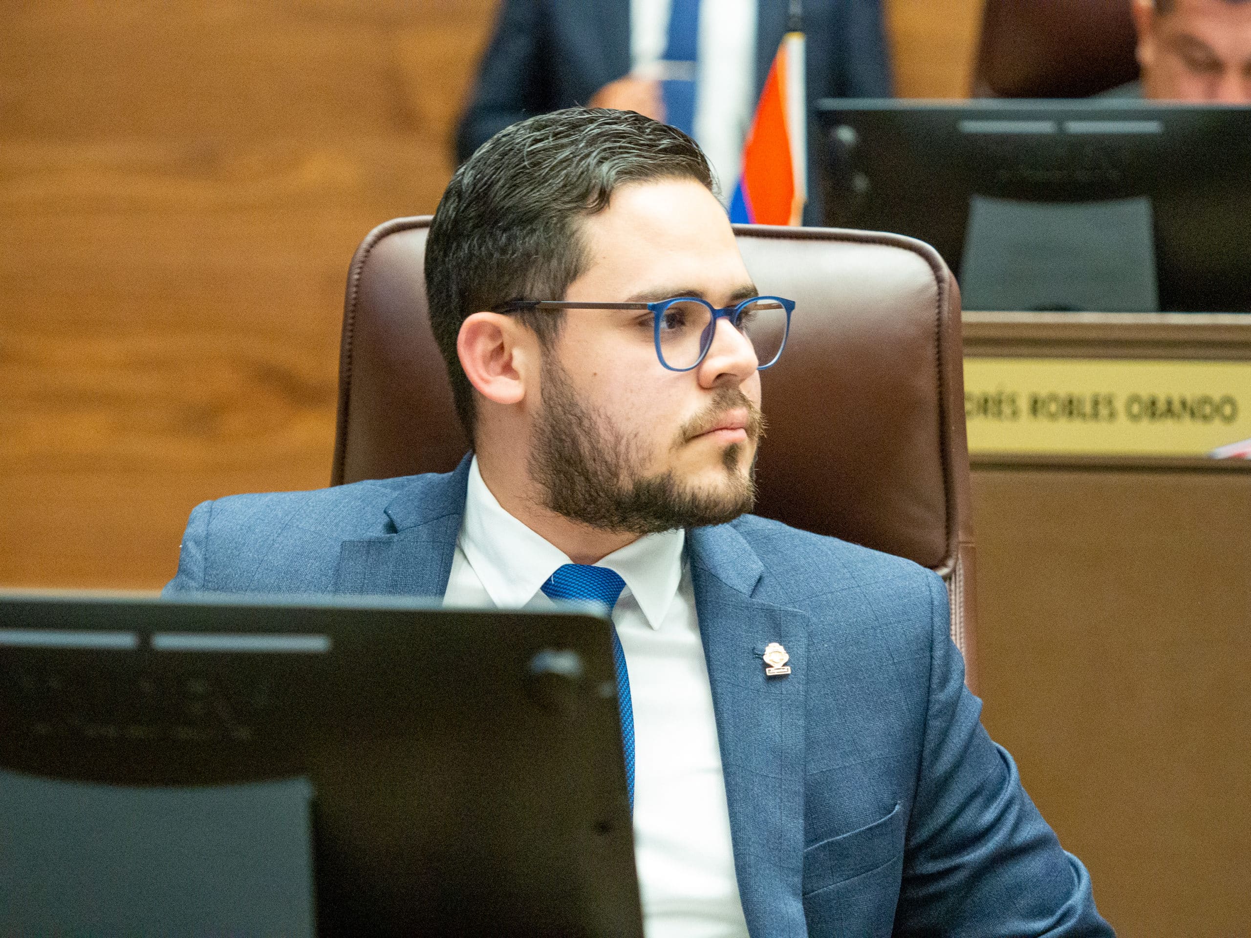 Diputado del PUSC mostró enojo con su jefe de fracción por señalar resentimiento para decidir apoyo por Rodrigo Arias