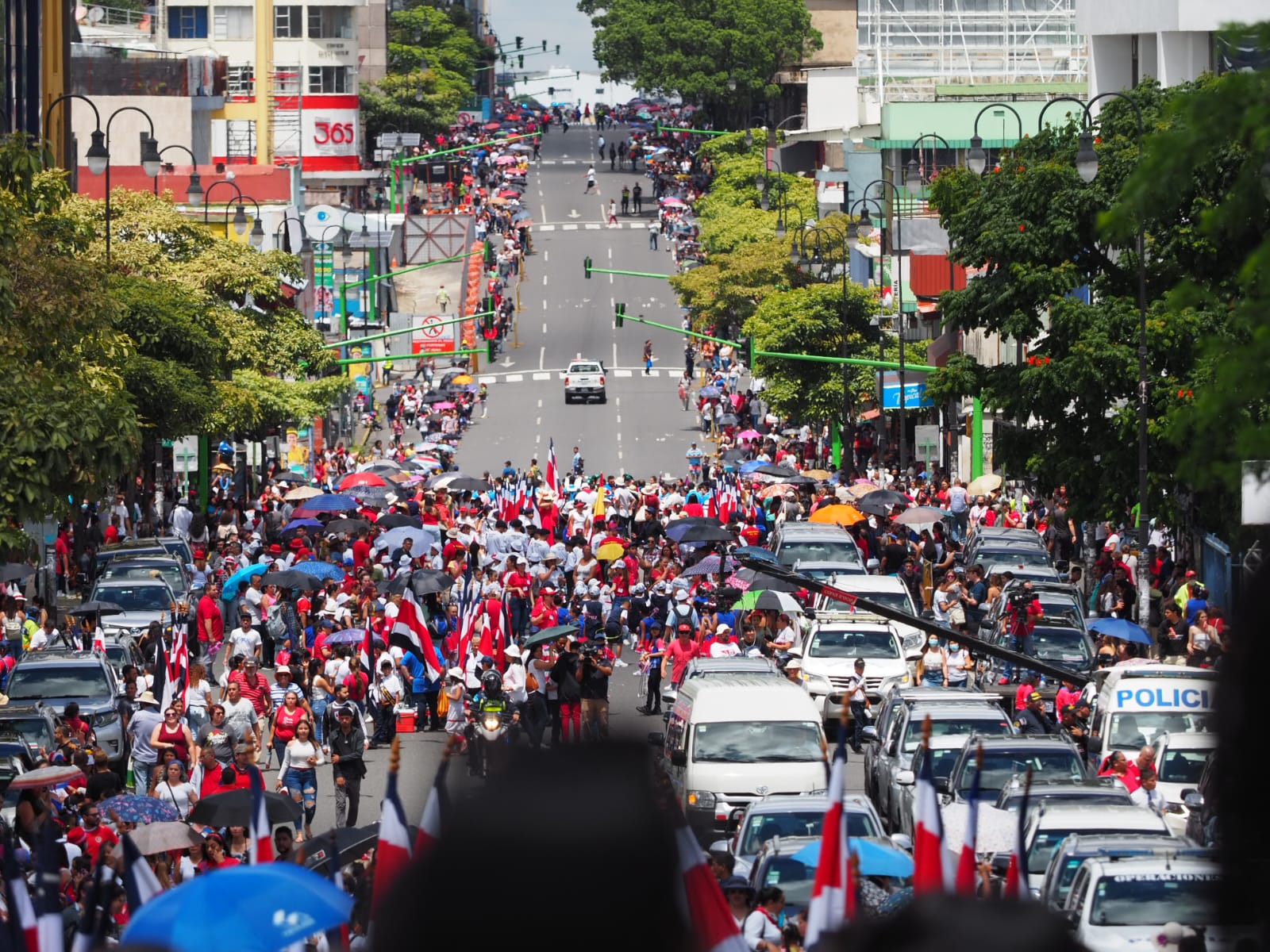 Celebración 15 de setiembre Independencia desfiles