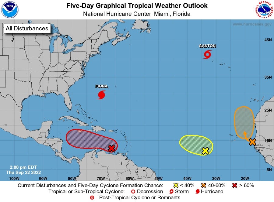 IMN monitorea avance de onda tropical #37 que podría convertirse en tormenta tropical en próximas horas