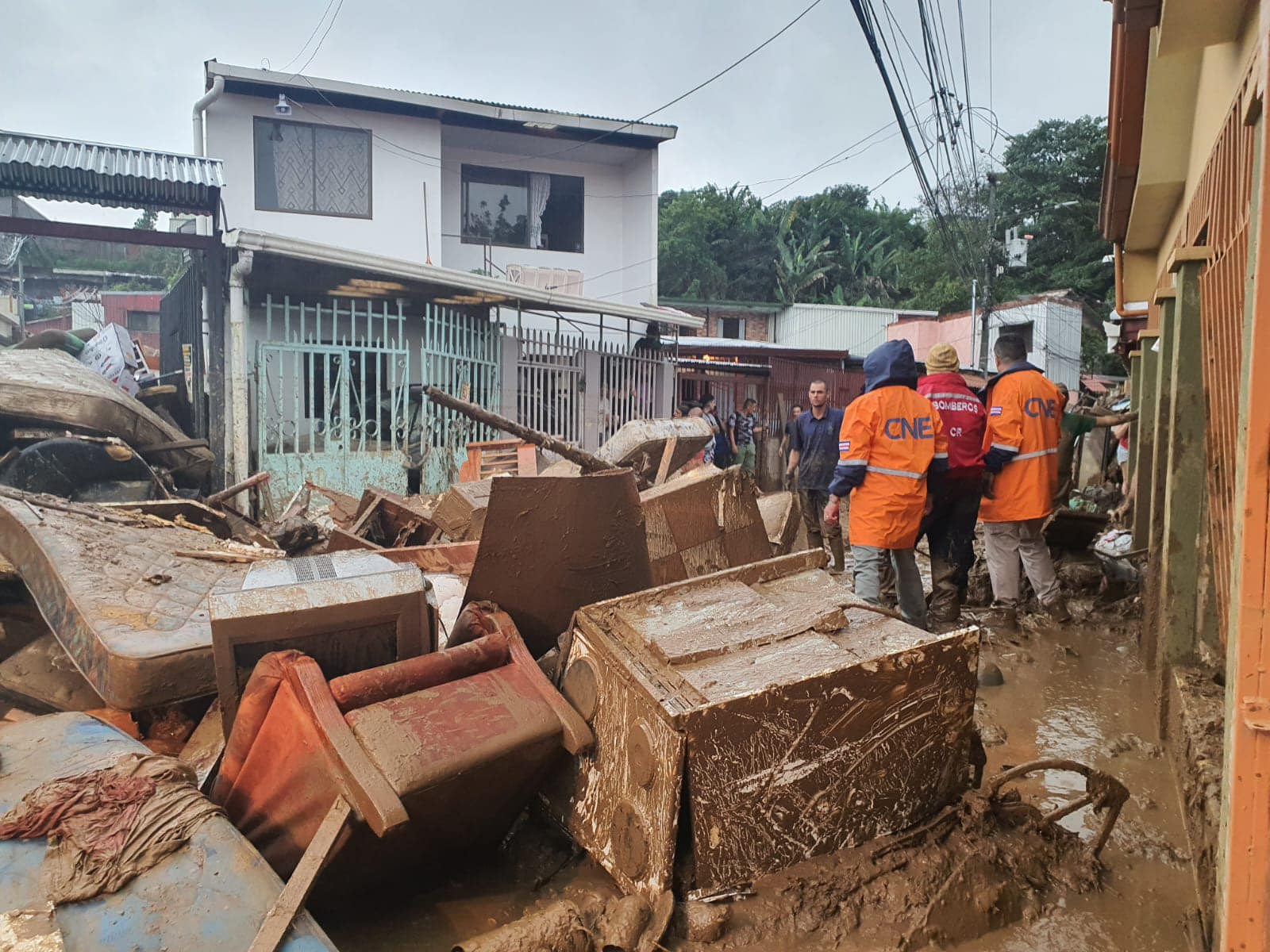 230 personas permanecen en albergues tras las afectaciones de las lluvias en Costa Rica