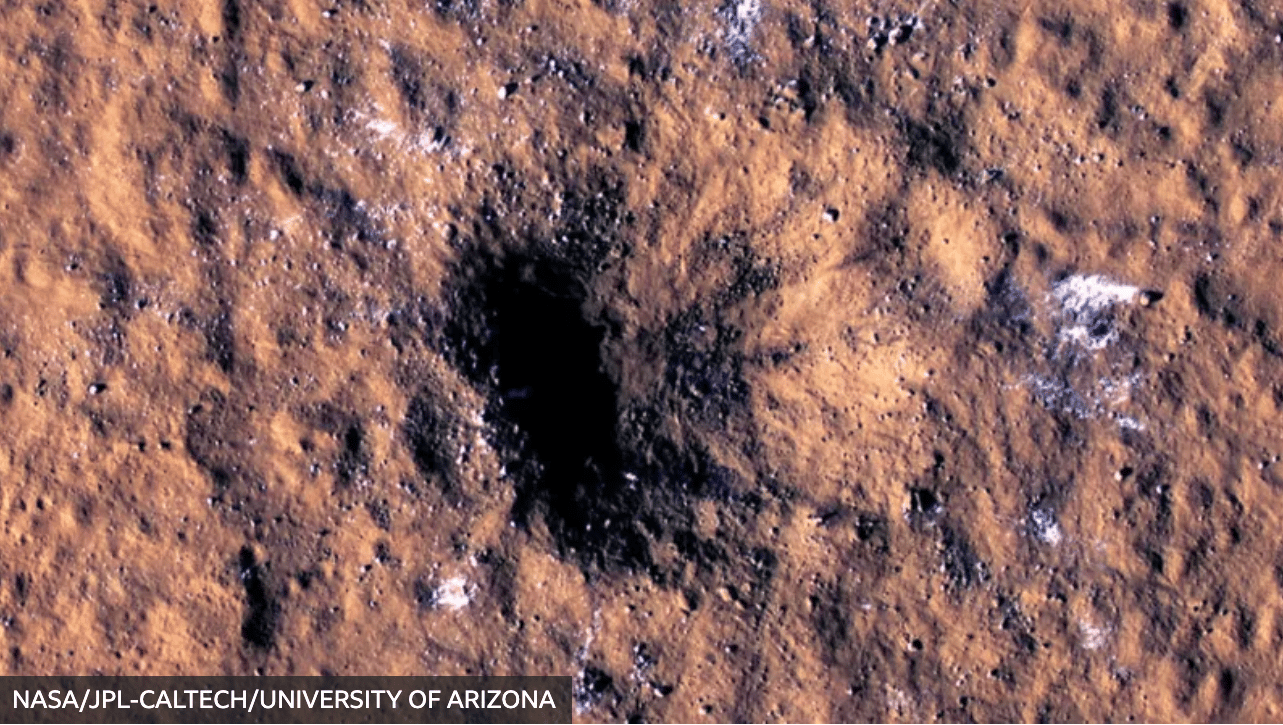 “Del tamaño de 2 cuadras”: el cráter nuevo más grande jamás documentado en el sistema solar