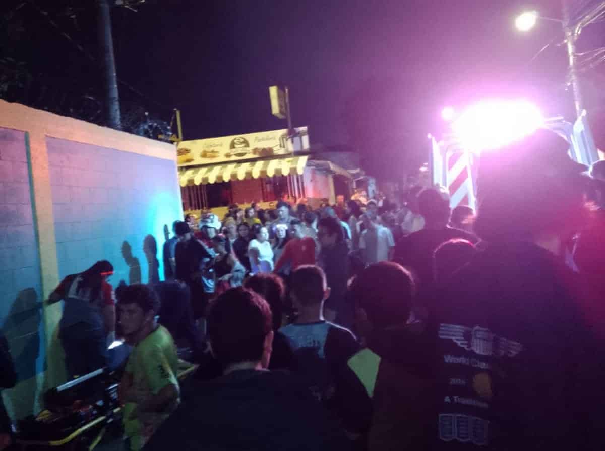 Actividad de mascaradas en Tres Ríos, que terminó con 10 menores atropellados, no tenia permisos correspondientes