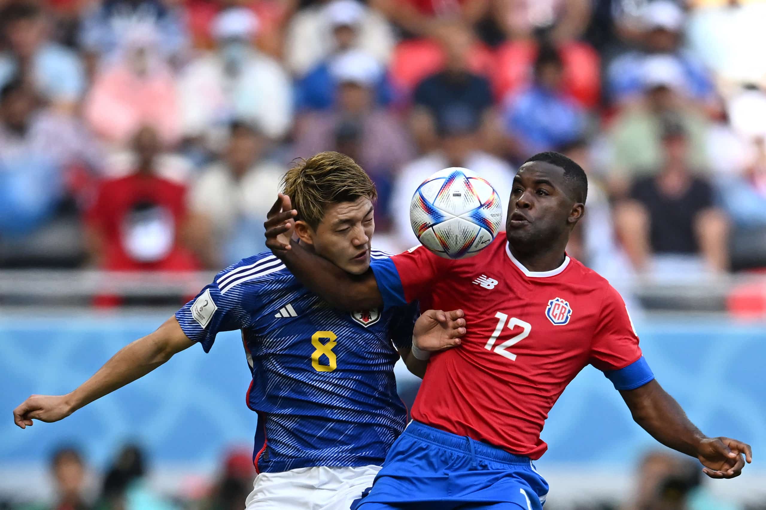 Primer tiempo: Costa Rica mostró mejoría y empata 0 a 0 con Japón