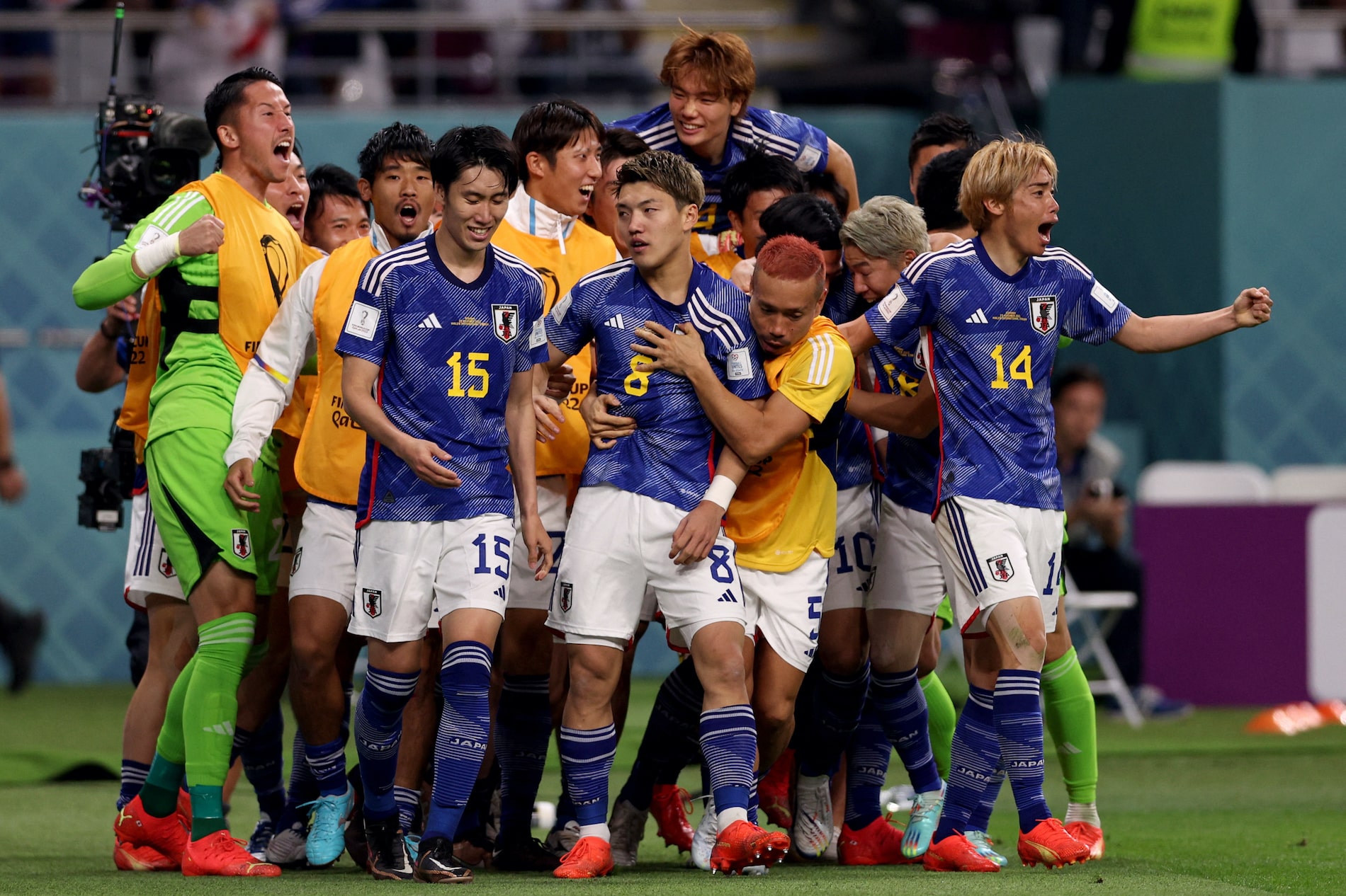 Japón derrota a Alemania y trae nueva sorpresa al Mundial de fútbol de Catar