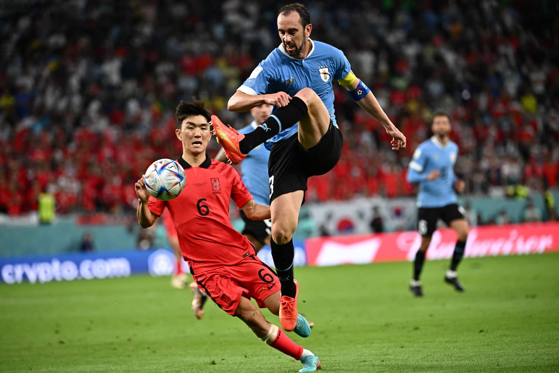 Uruguay empata 0-0 con Corea del Sur en su primer partido del Mundial de Catar