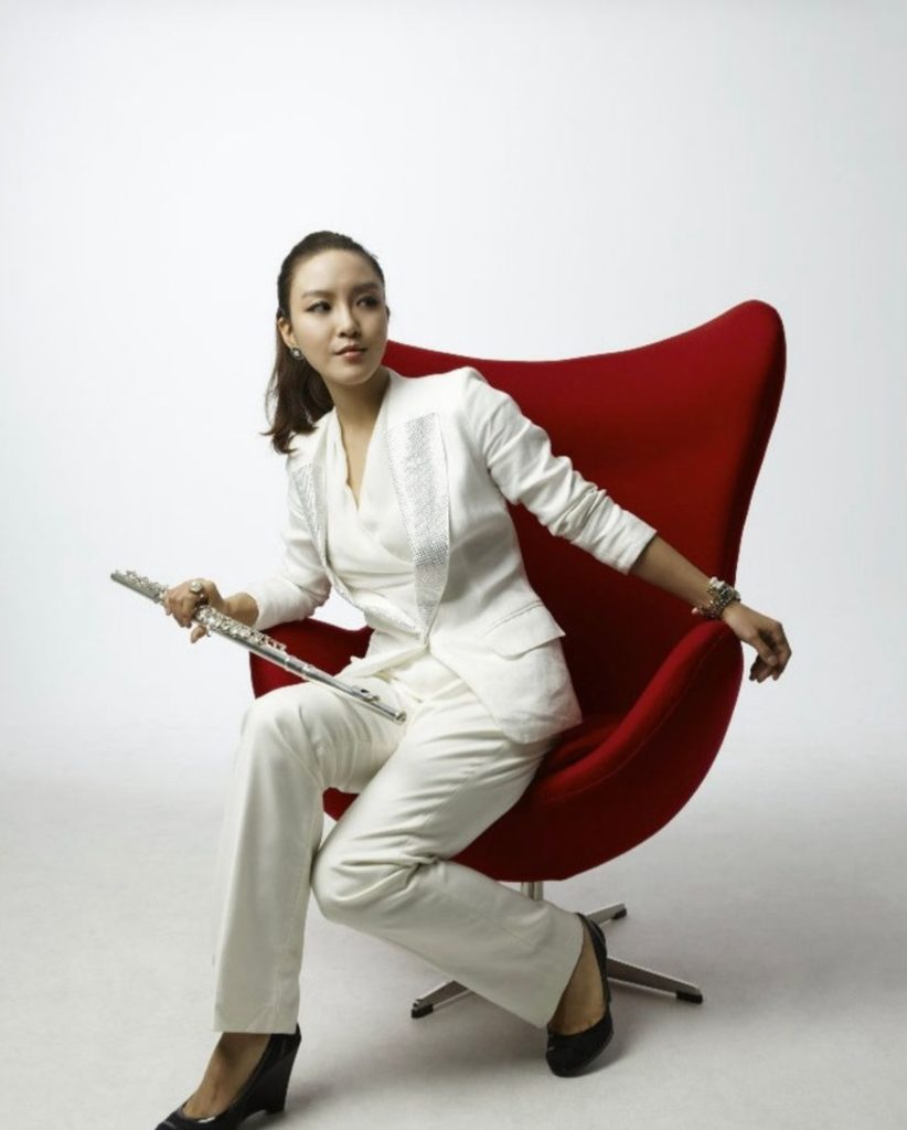 flautista coreana Jasmine Choi.
