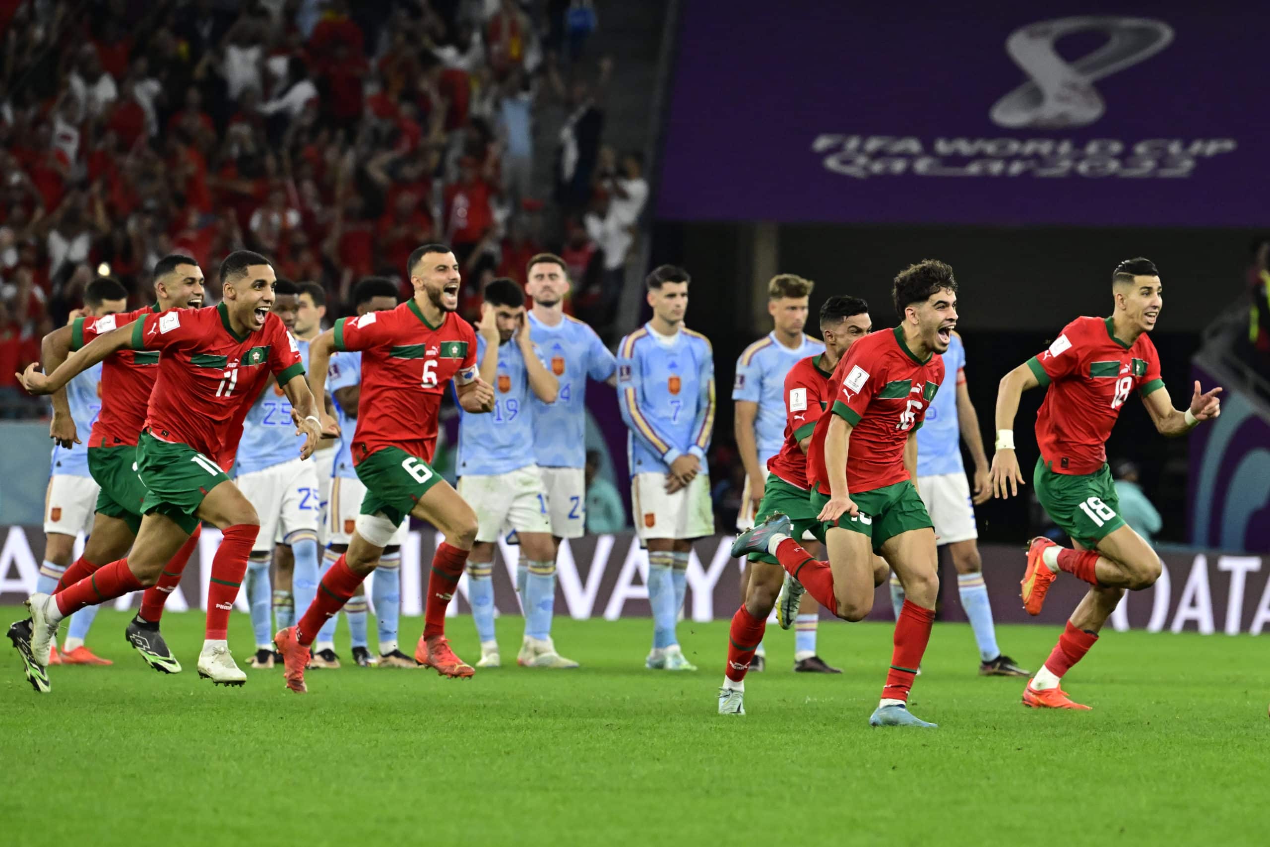 Marruecos da la gran sorpresa del Mundial de Catar al eliminar a España en los penales