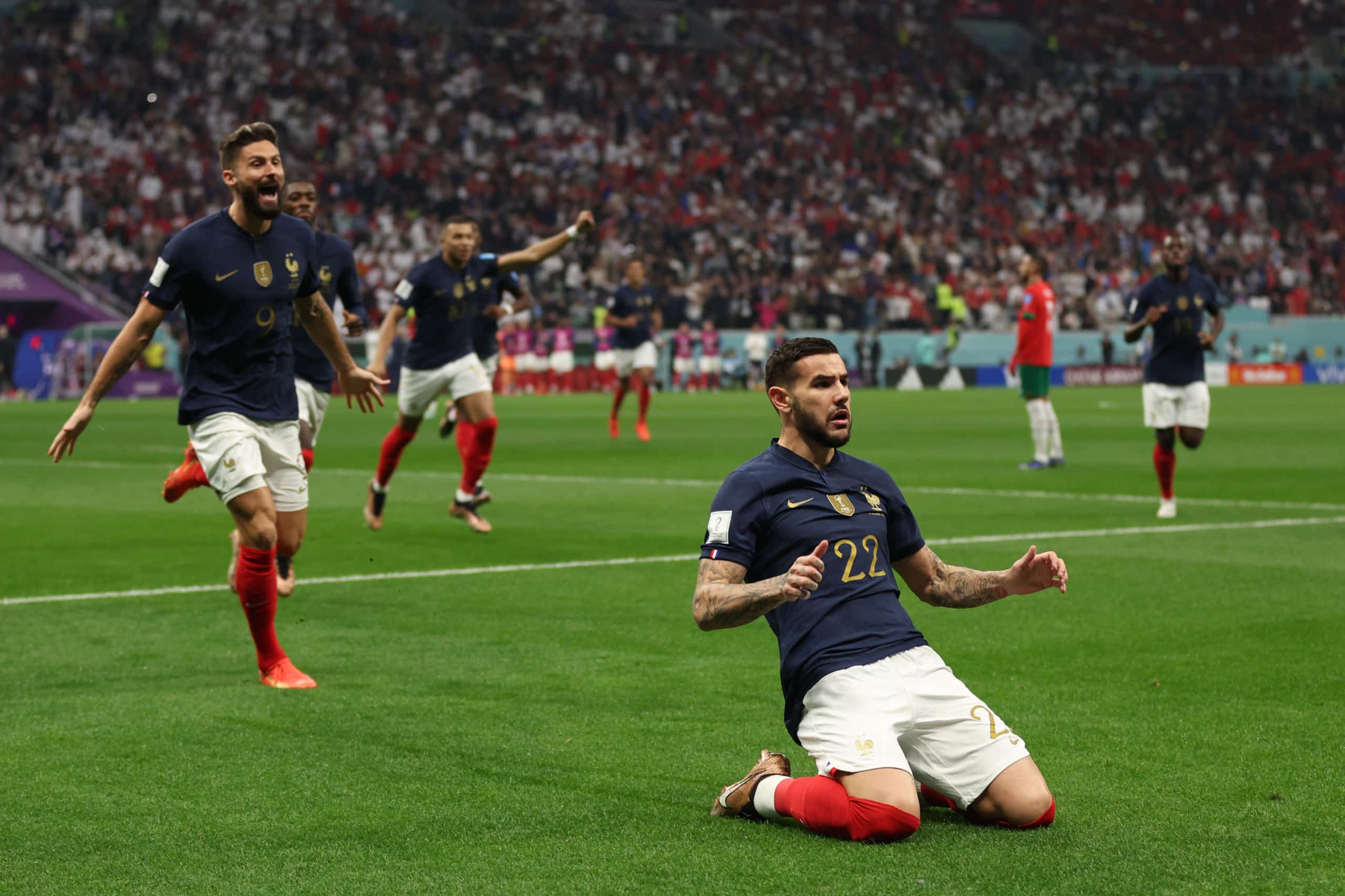 Francia sufre con Marruecos, pero se cita con Argentina en la gran final de la Copa del Mundo en Catar