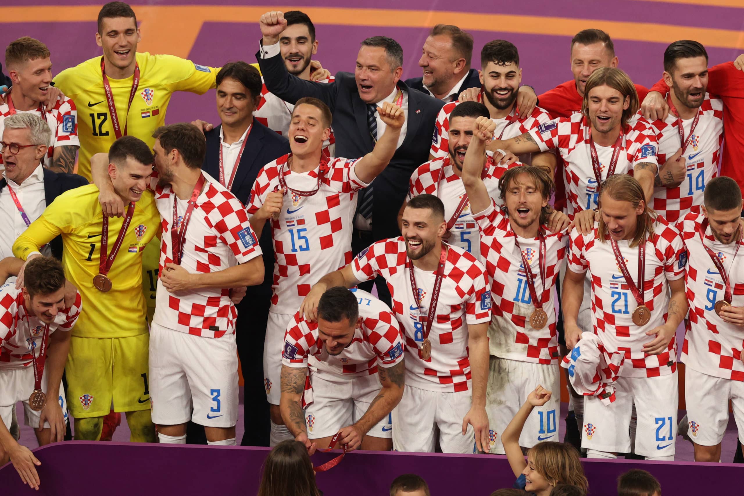 Por undécima vez consecutiva, una selección europea se deja tercer lugar del Mundial