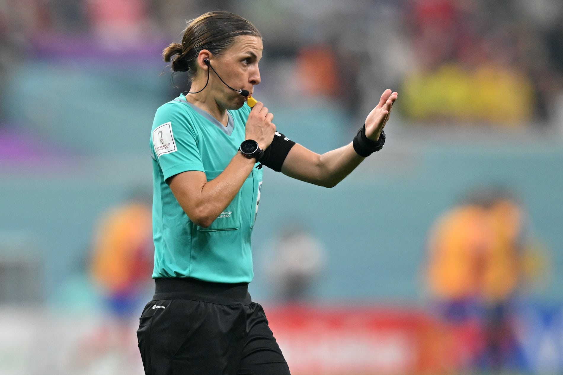 La árbitro del Costa Rica-Alemania agradeció que se creyera en ella para dirigir en el Mundial