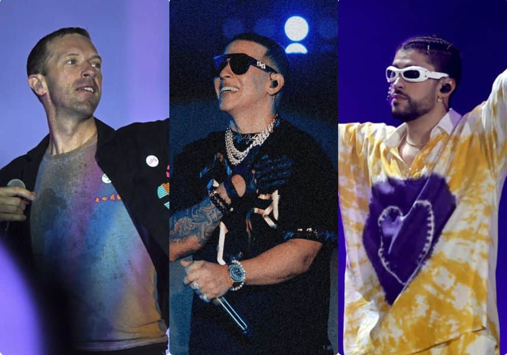 Coldplay, Bad Bunny  y Daddy Yankee: tres conciertos que marcaron el 2022 musical en Costa Rica