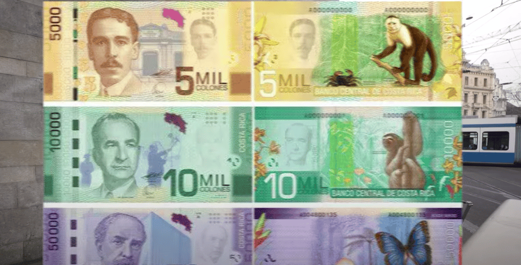 Lusito Comunica billetes Costa Rica