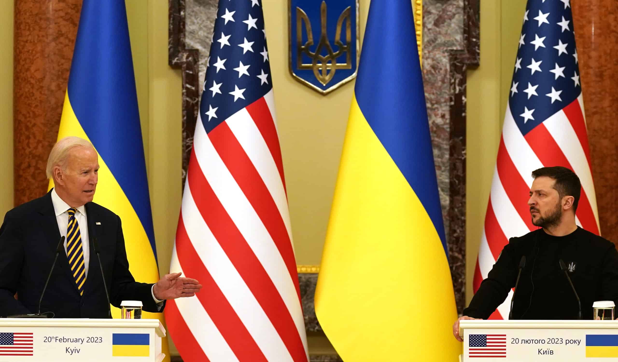 Joe Biden anuncia entrega de más armas a Ucrania en visita sorpresa a Kiev