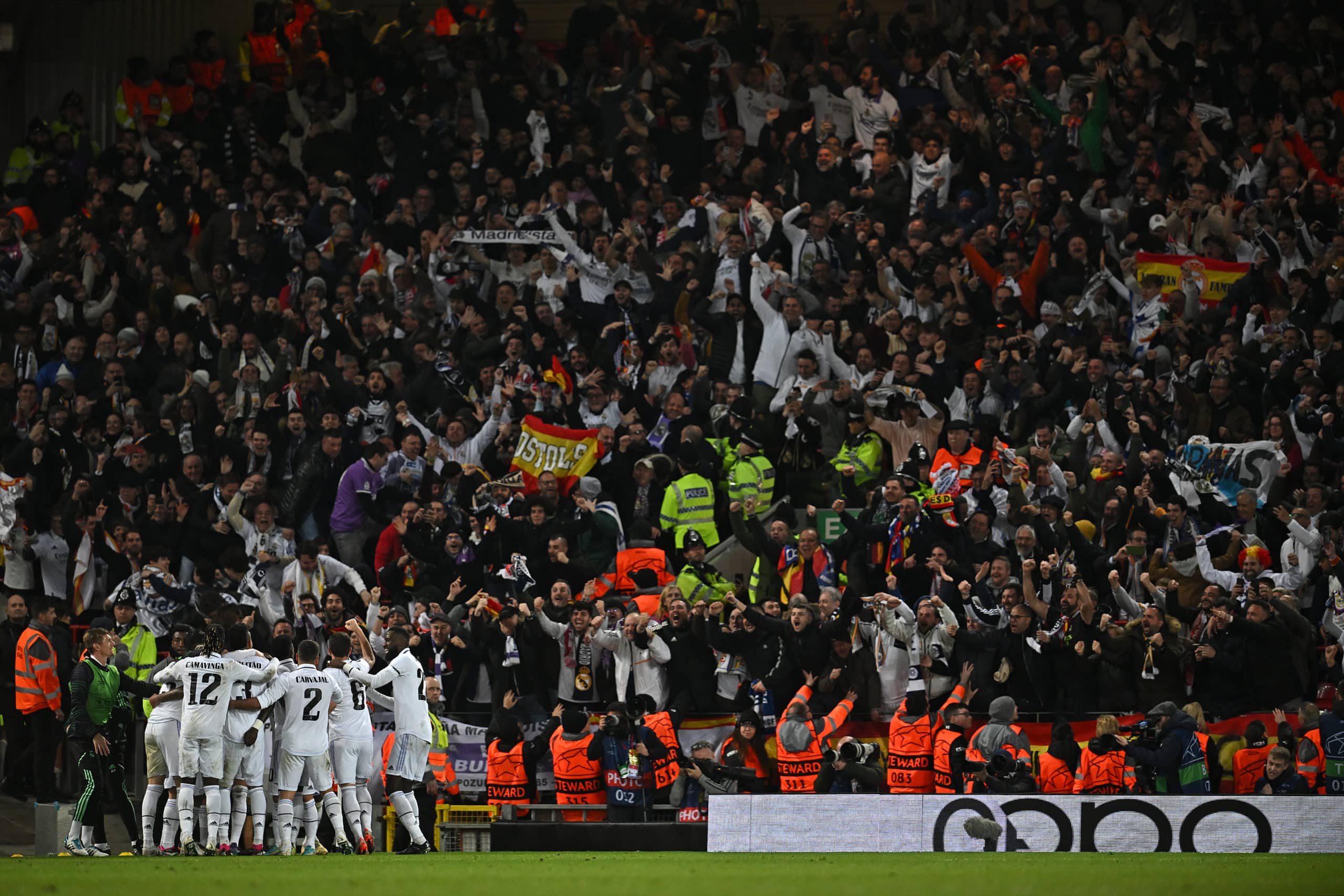 Real Madrid remonta un 2-0 y termina ganando 2-5 al Liverpool en octavos de Champions