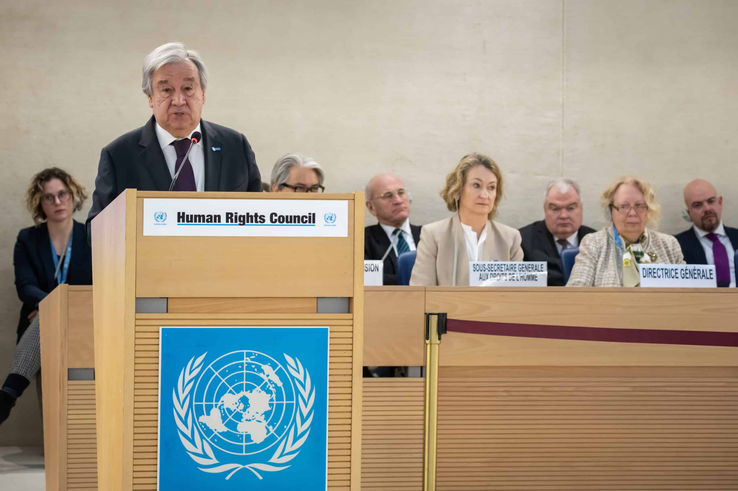 Jefe de la ONU advierte que derechos humanos en el mundo “retroceden”