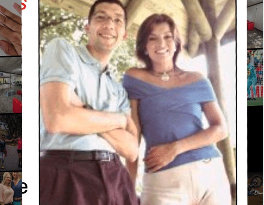 “Ahí los dos estábamos flacos”: Édgar Silva reacciona a foto de hace 20 años junto a Adriana Durán