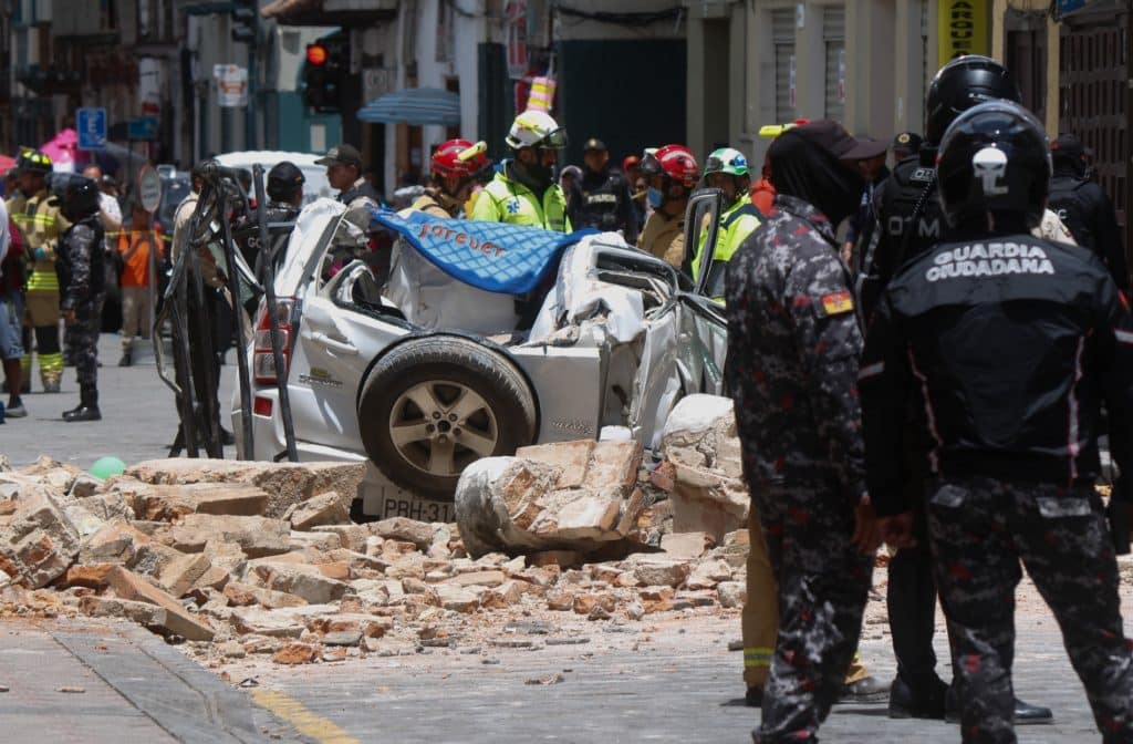 Terremoto sismo Ecuador