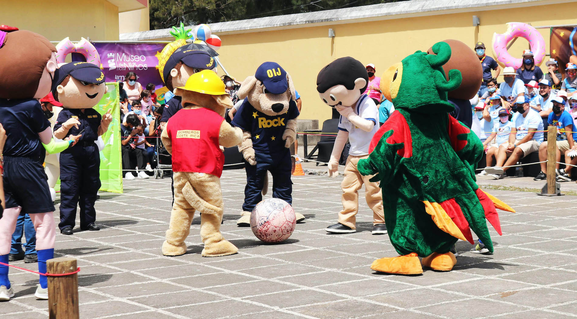 Museo de los Niños albergará competencia de personajes inflables y de peluche