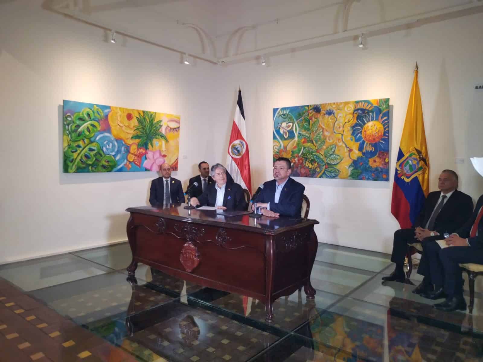 Presidentes de Costa Rica y Ecuador esperan que Perú y México resuelvan diferencias en el marco de la Alianza del Pacífico
