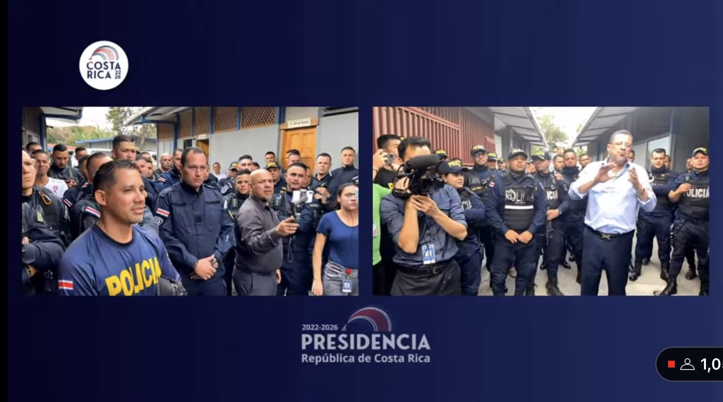 Rodrigo Chaves echa para atrás con propuesta de jornadas 6×4 para policías