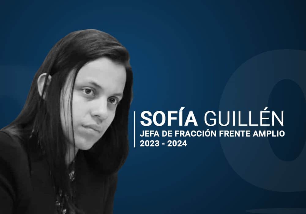Sofía Guillén asegura que los diputados frenteamplistas serán “una oposición responsable”