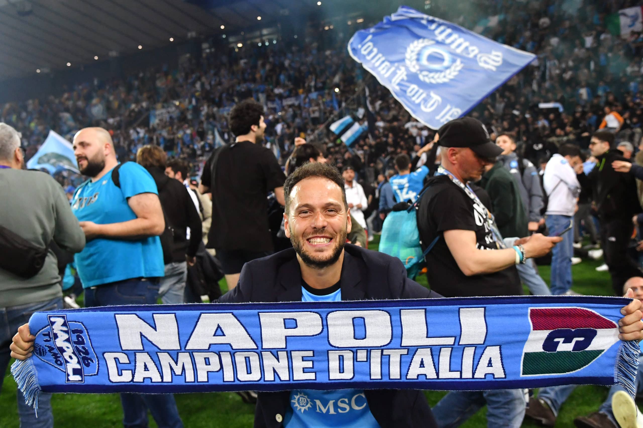 El Napoli “bendecido por Maradona” campeón en Italia tres décadas después