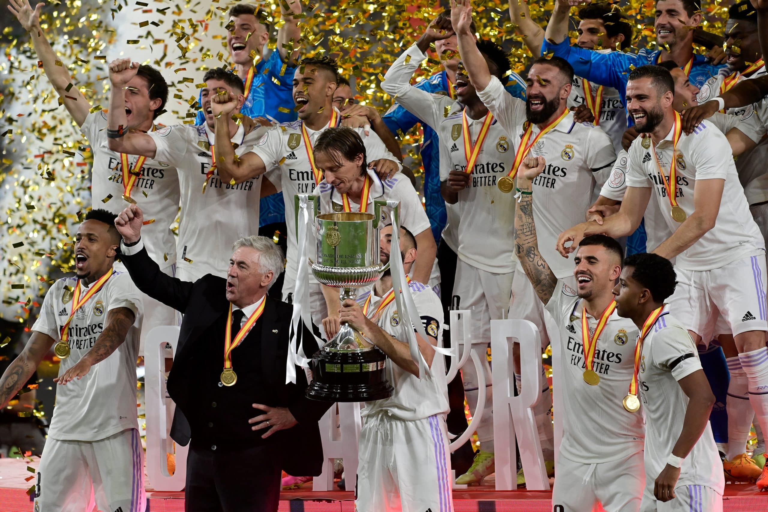 El Real Madrid campeón de la Copa del Rey por vigésima vez