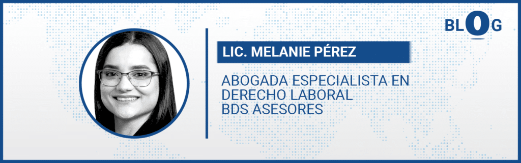 Melanie Pérez, abogada especialista en derecho laboral. BDS Asesores