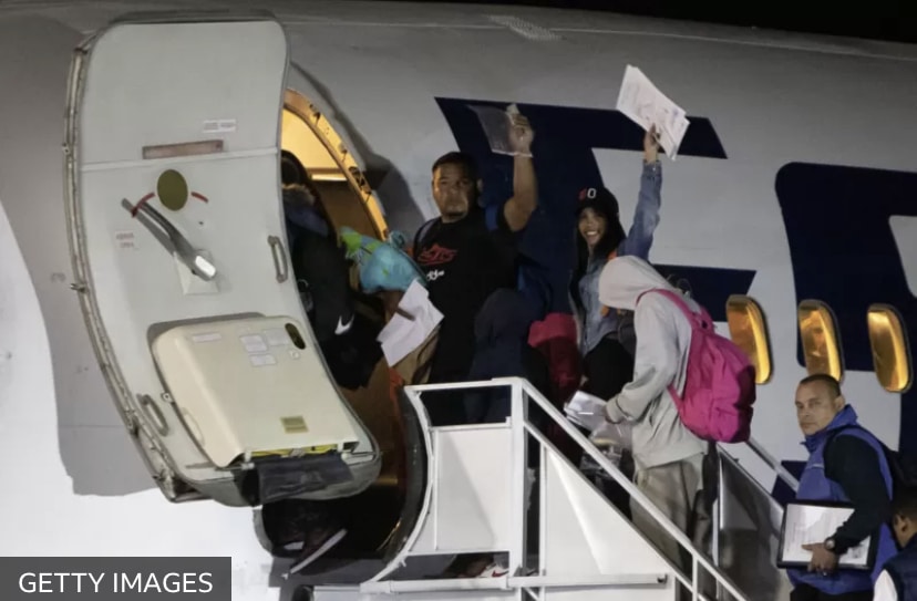 115 migrantes venezolanos regresaron a su país en medio de crisis migratoria