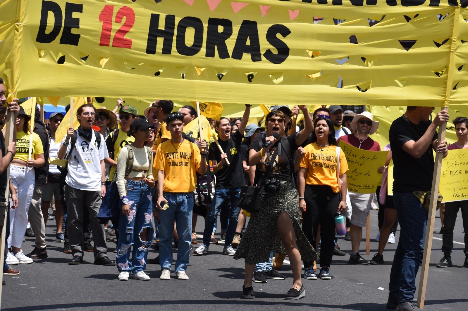 Fotos | Rechazo a Jornadas 4-3 mueve la manifestación del 1 de mayo en San José