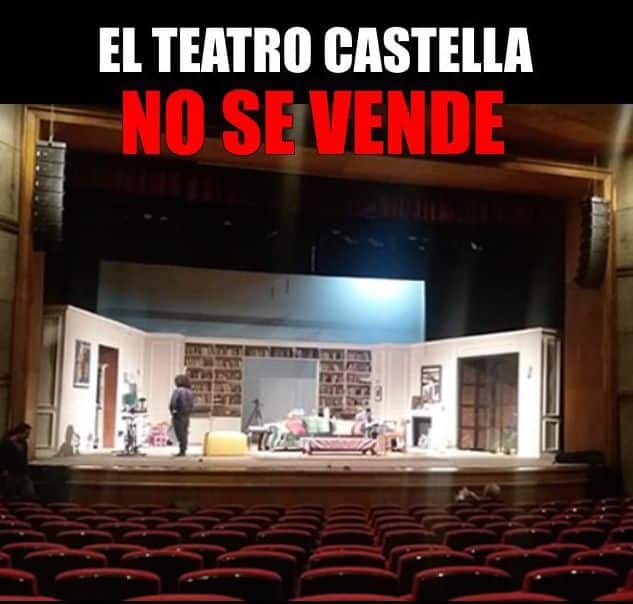 Castella oposición venta teatro