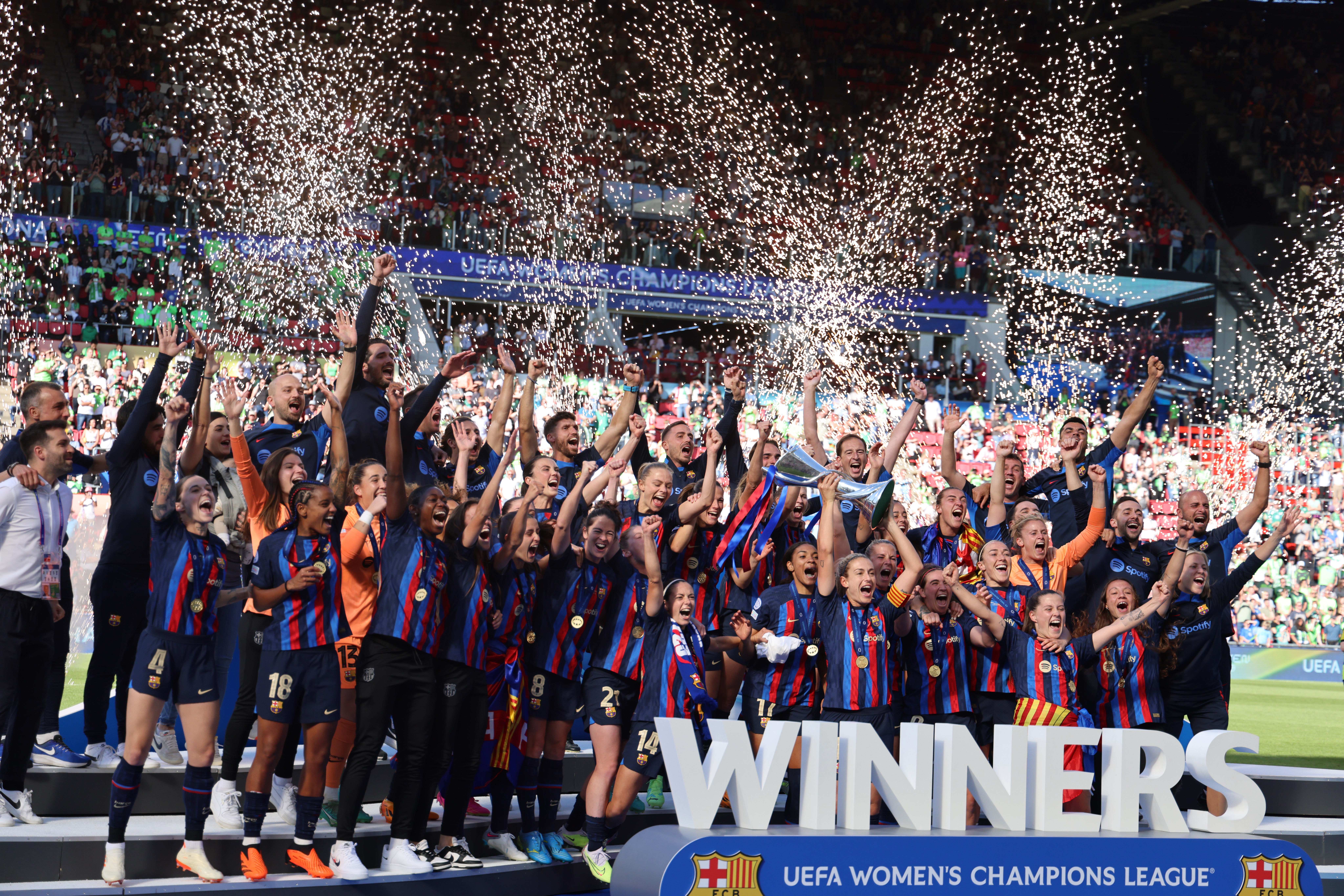 El Barça conquista su segunda Champions femenina con gran remontada