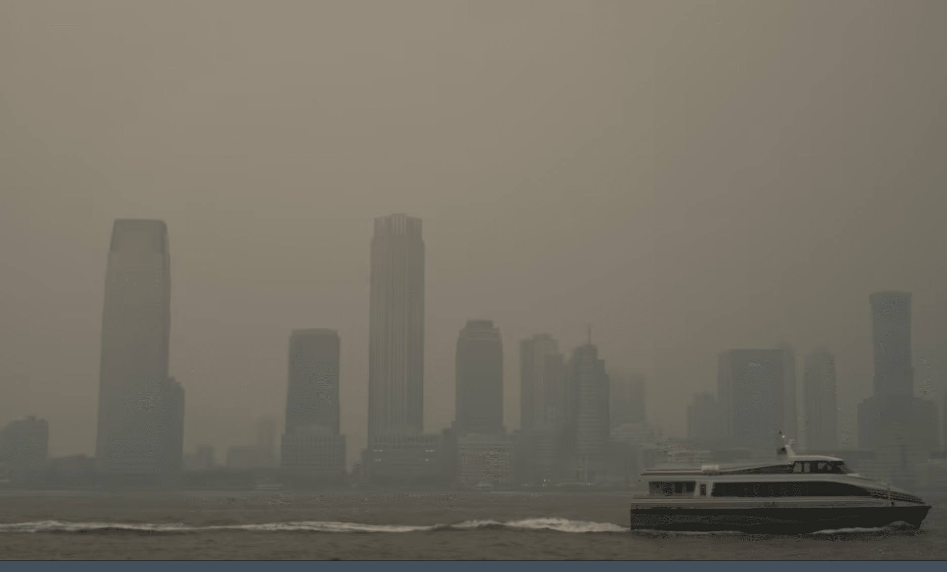 EN FOTOS | Incendios en Canadá afectan calidad del aire en Nueva York