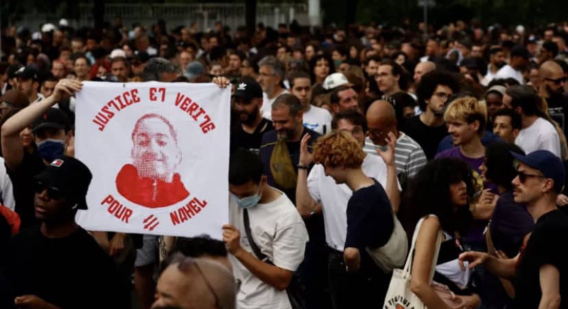 Quién era el joven cuya muerte por la policía desató violenta ola de protestas en Francia