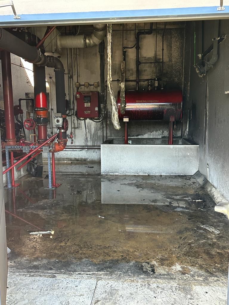 Incendio en nuevo hospital de Turrialba afectó casa de máquinas, confirma la CCSS