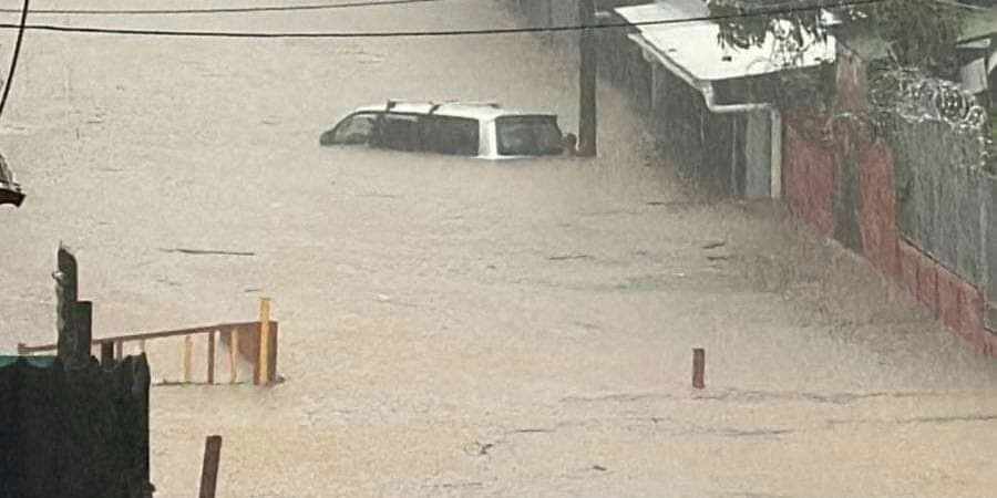 Instituciones valoran daños por inundaciones; se reportaron 78 incidentes este lunes