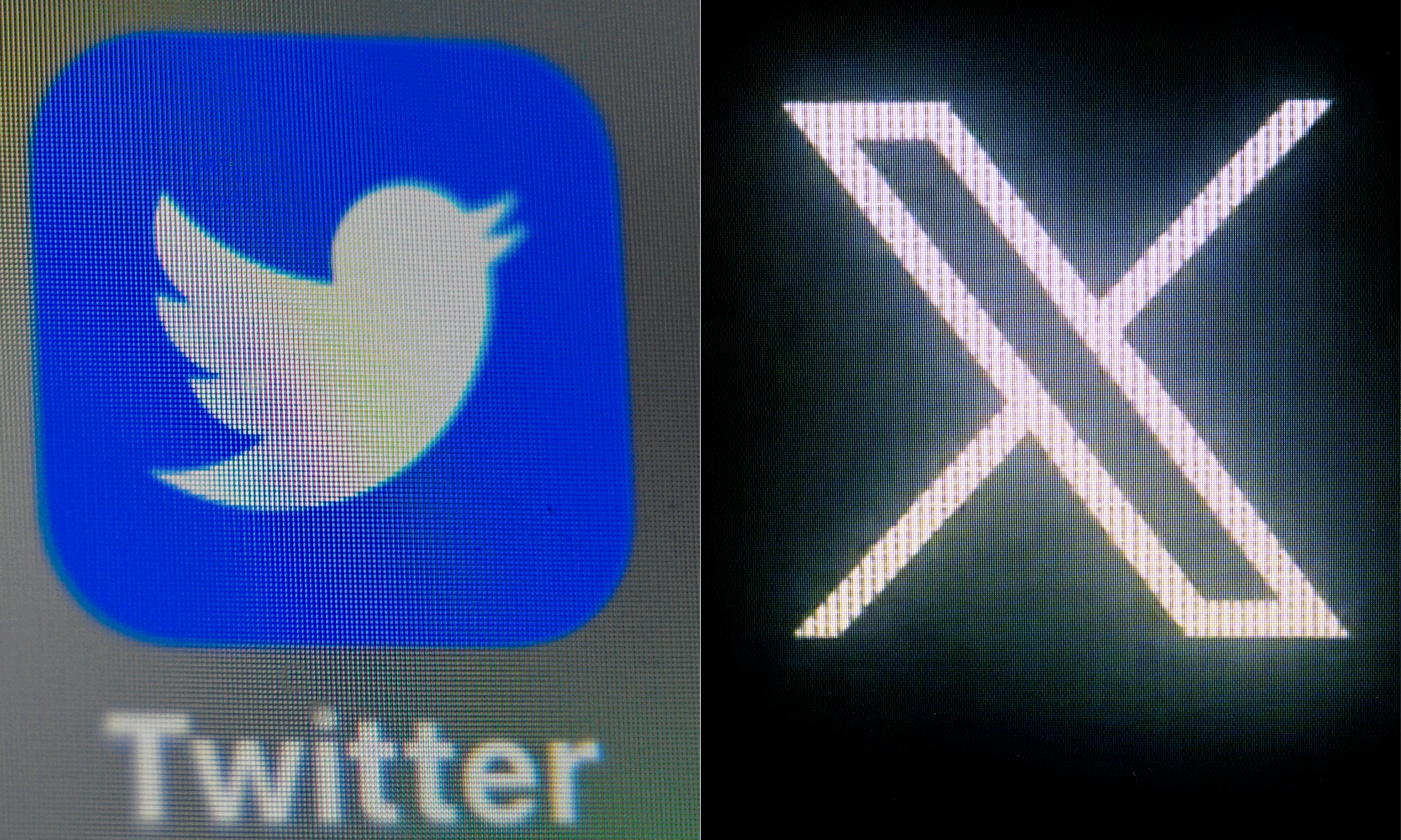 Twitter reemplaza el logo del pájaro azul por una “X”