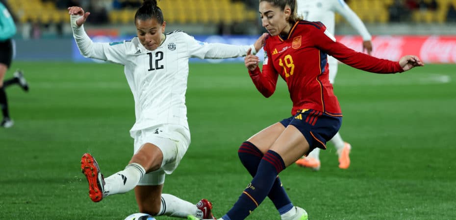 España golea pero tuvo piedad de Costa Rica en el debut en Mundial Femenino
