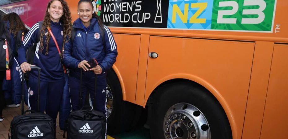 Selección Femenina llegó a Wellington y ya palpita su debut en la Copa del Mundo