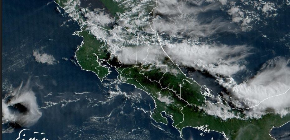 Paso de onda tropical este viernes genera fuertes lluvias; IMN alerta al Caribe y Zona Norte