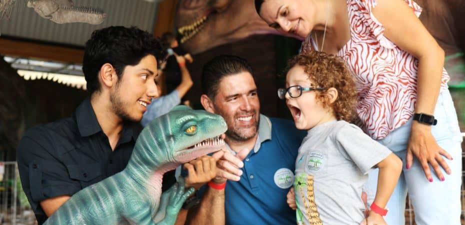 Museo de los Niños mantendrá la exhibición Dinolab, Una Experiencia Jurásica, hasta el 13 de agosto
