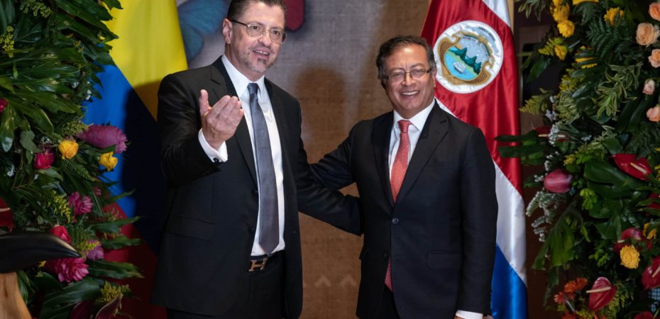 Viene semana de intensa agenda diplomática: mandatario colombiano estará en Zapote antes de salida de Presidente Chaves a EE.UU.