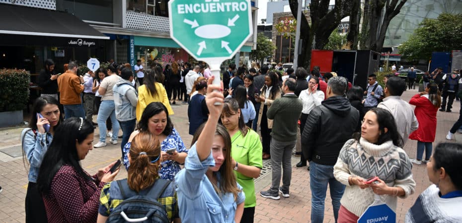 Sismo de magnitud 6,1 sacude el centro de Colombia, en especial su capital Bogotá