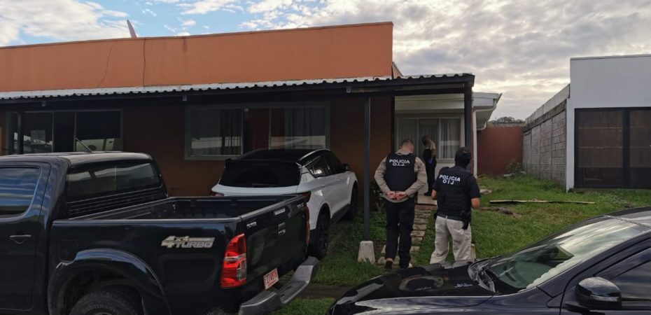 14 allanamientos y 200 agentes: OIJ detiene a banda que traficaba droga a México y EE.UU.