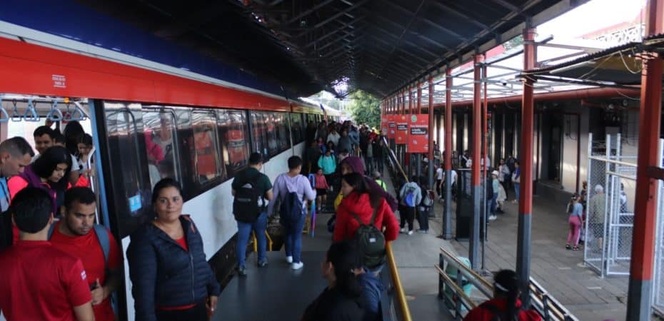 4.648 pasajeros han utilizado el tren desde que se aumentaron los vagones en la ruta Alajuela-Heredia-San José