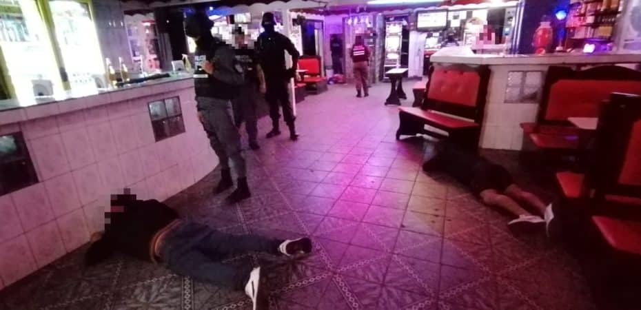 Tres detenidos y seis mujeres víctimas de trata de personas rescatadas en el popular bar conocido como “Tencha” en Cartago