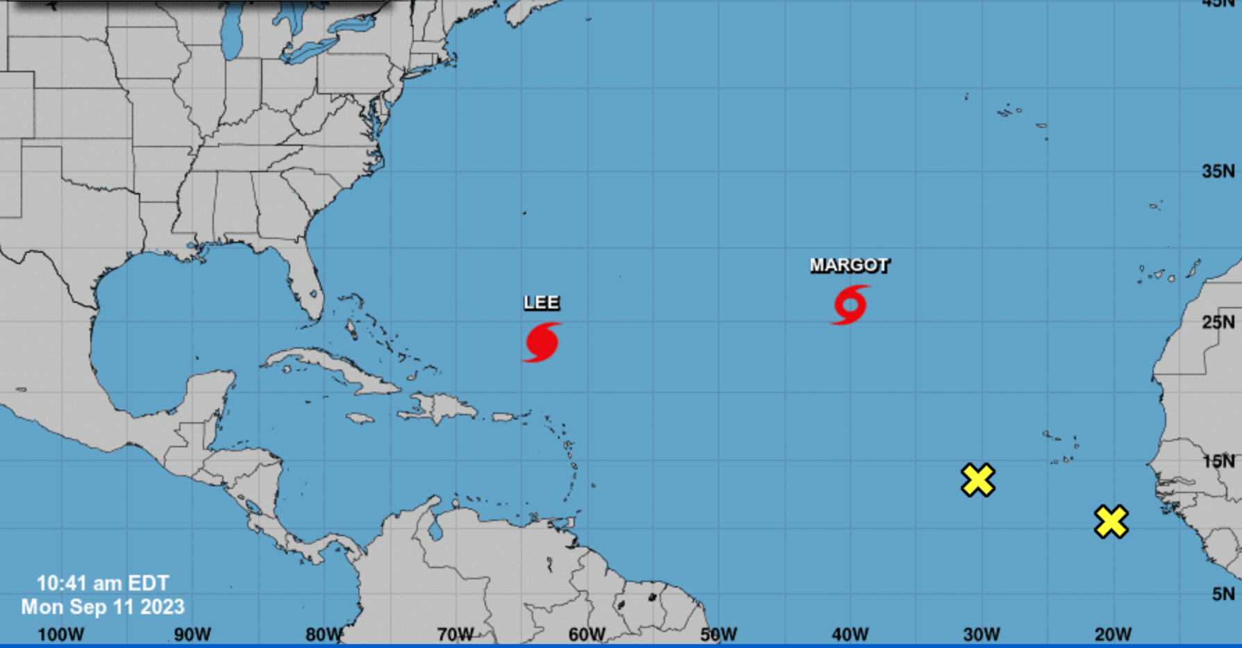 Atlántico huracanes