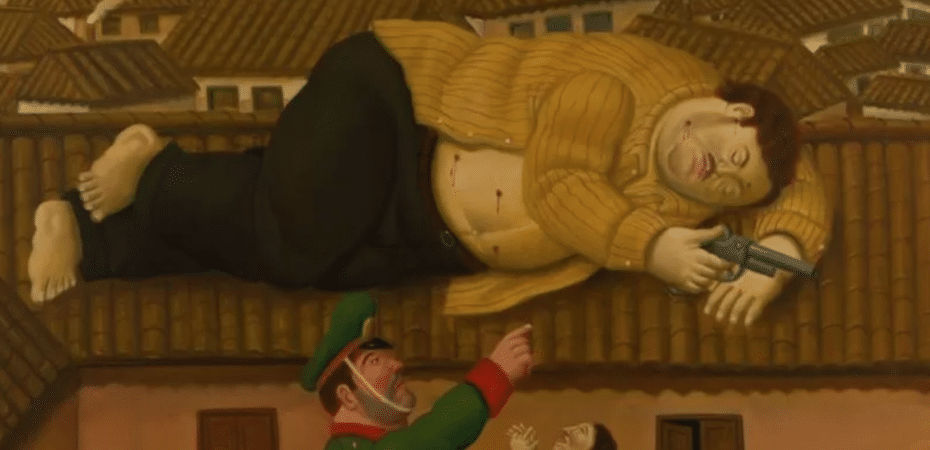 Muere Fernando Botero: la historia detrás de los 2 cuadros que pintó sobre la muerte de Pablo Escobar