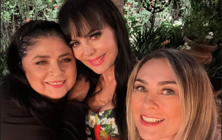 Video | Aracely Arámbula se refugia en sus amigas Maribel Guardia y Victoria Ruffo tras polémica con Luis Miguel