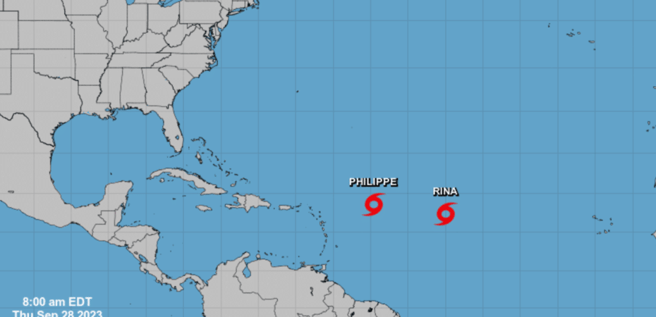 ¿Impactarán a Costa Rica las dos tormentas tropicales que están en el Atlántico? Esto dice el IMN